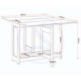 Wooden Extending Dining Table With 4 Dining Chairs - Santos