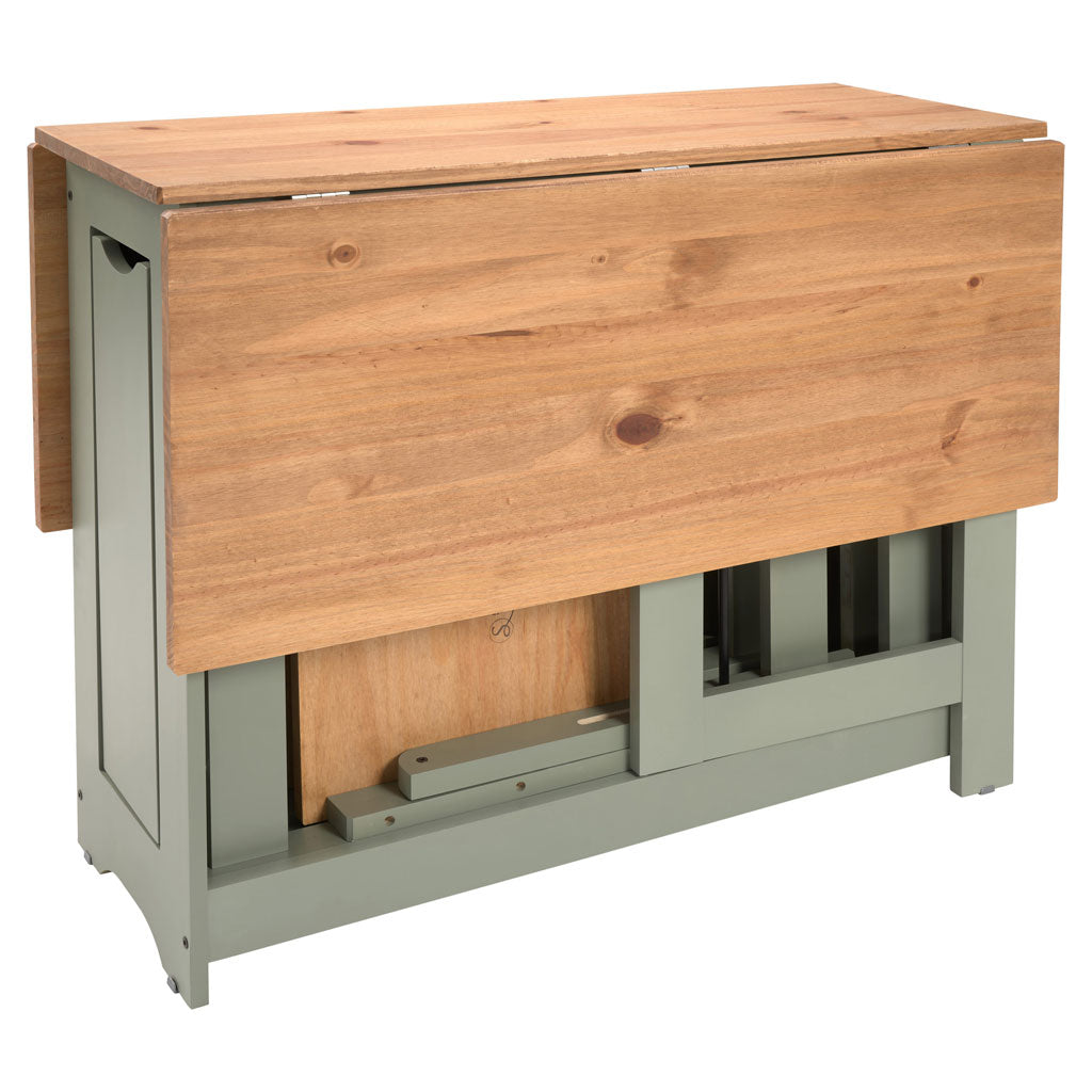 Wooden Extending Dining Table With 4 Dining Chairs - Santos