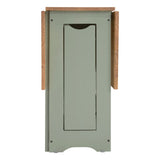 Wooden Extending Dining Table With 4 Dining Chairs - Santos