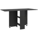 Wooden Folding Drop Leaf Dining Table Rectangular for 4 to 6 People - Velmora
