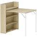 Wooden Folding Drop-Leaf Kitchen Dining Table for 2 People - Velmora