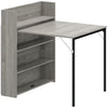 Wooden Folding Drop-Leaf Kitchen Dining Table for 2 People - Velmora