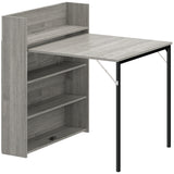Wooden Folding Drop-Leaf Kitchen Dining Table for 2 People - Velmora