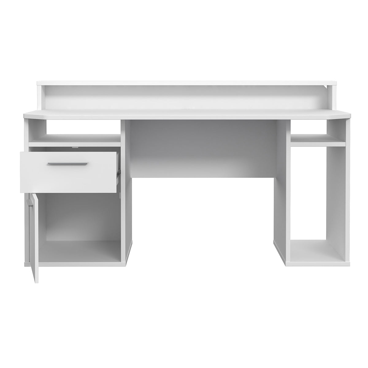 Wooden Gaming Desk With Blue LED - Tezaur