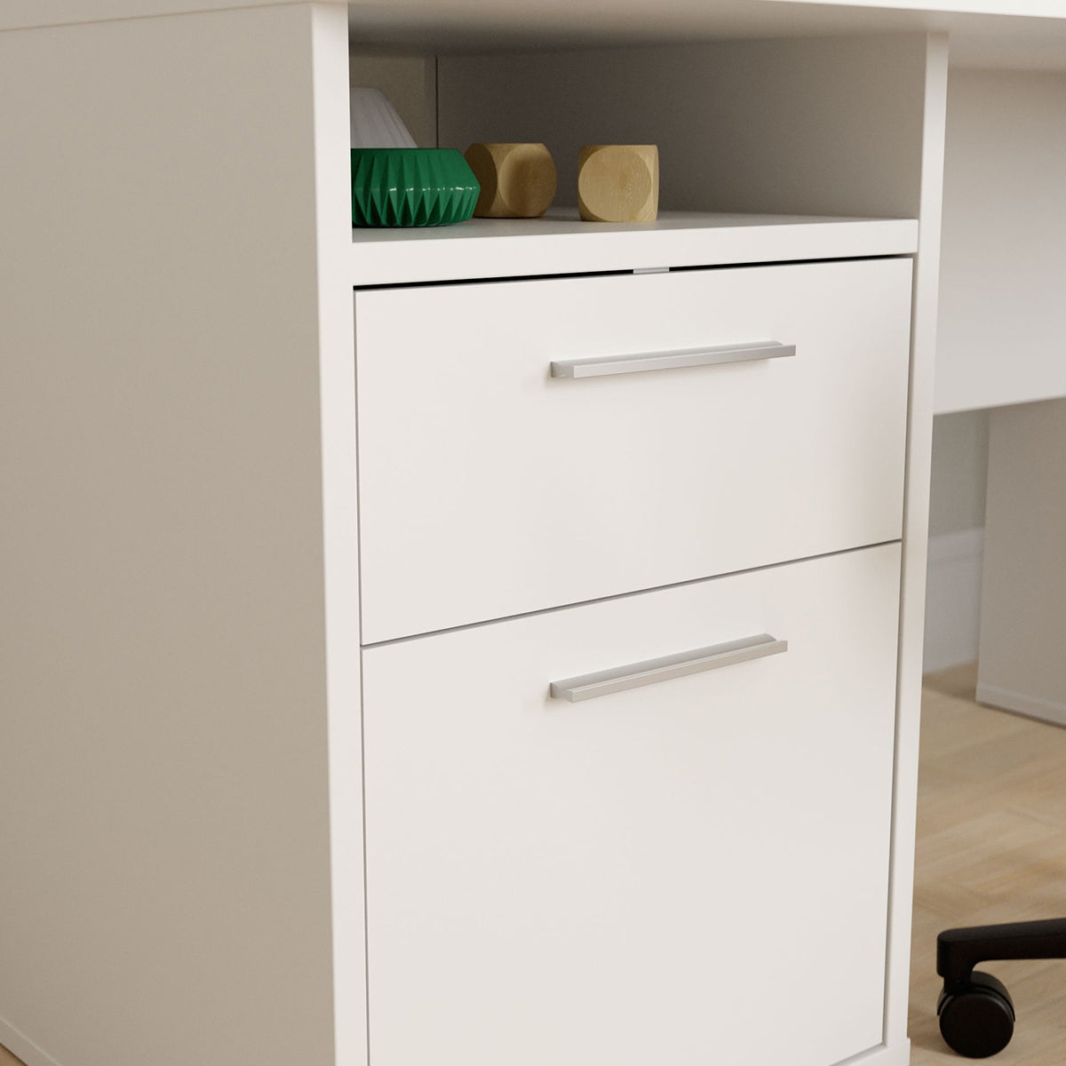 Wooden Gaming Desk With Blue LED - Tezaur