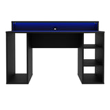 Wooden Gaming Desk With LED Lights - Tezaur