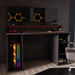 Wooden Gaming Desk With LED Lights - Tezaur