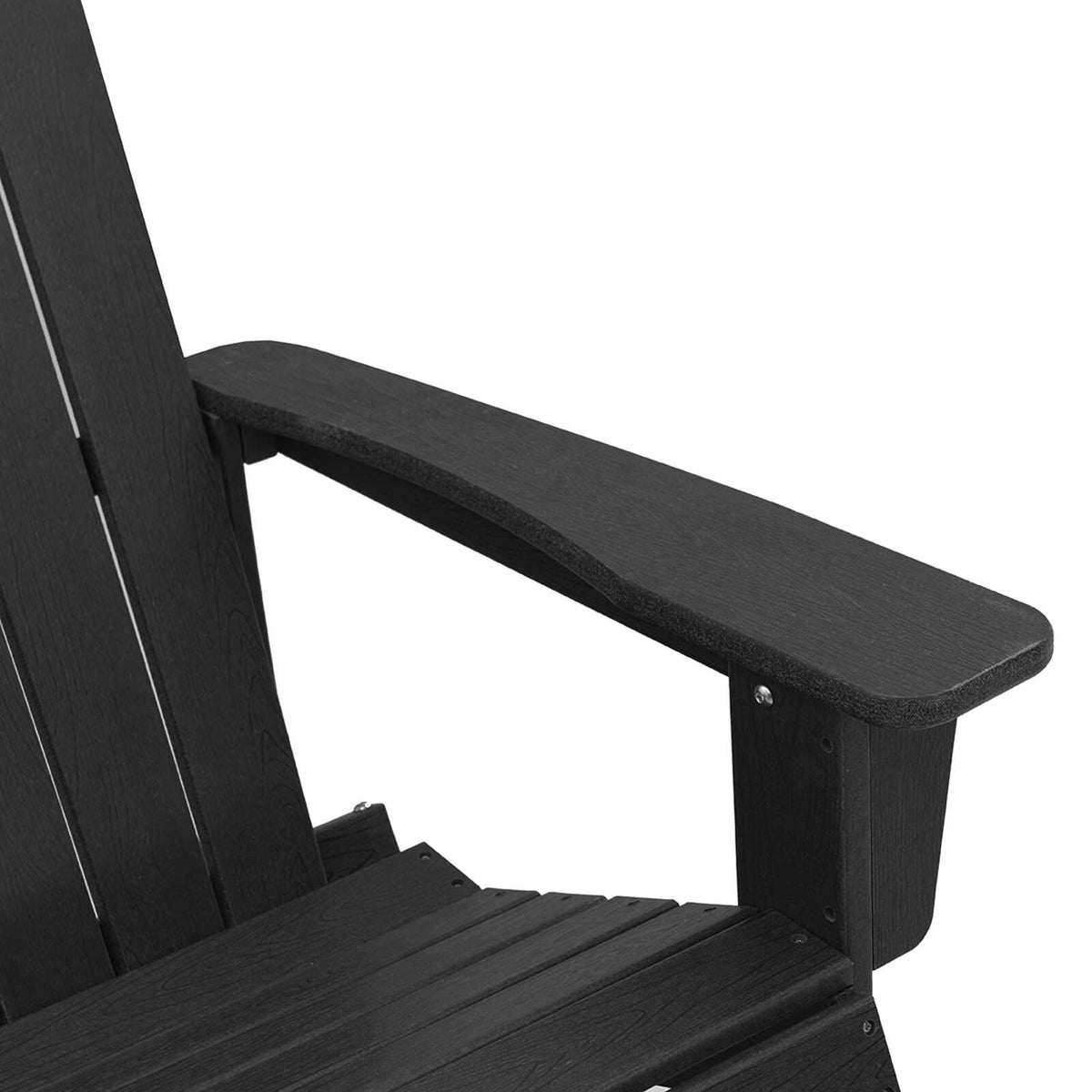 Wooden Garden Rocking Armchair Adirondack 73.5cm Wide - Vantage Home