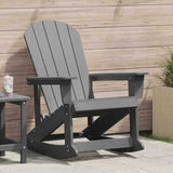 Wooden Garden Rocking Armchair Adirondack 73.5cm Wide - Vantage Home
