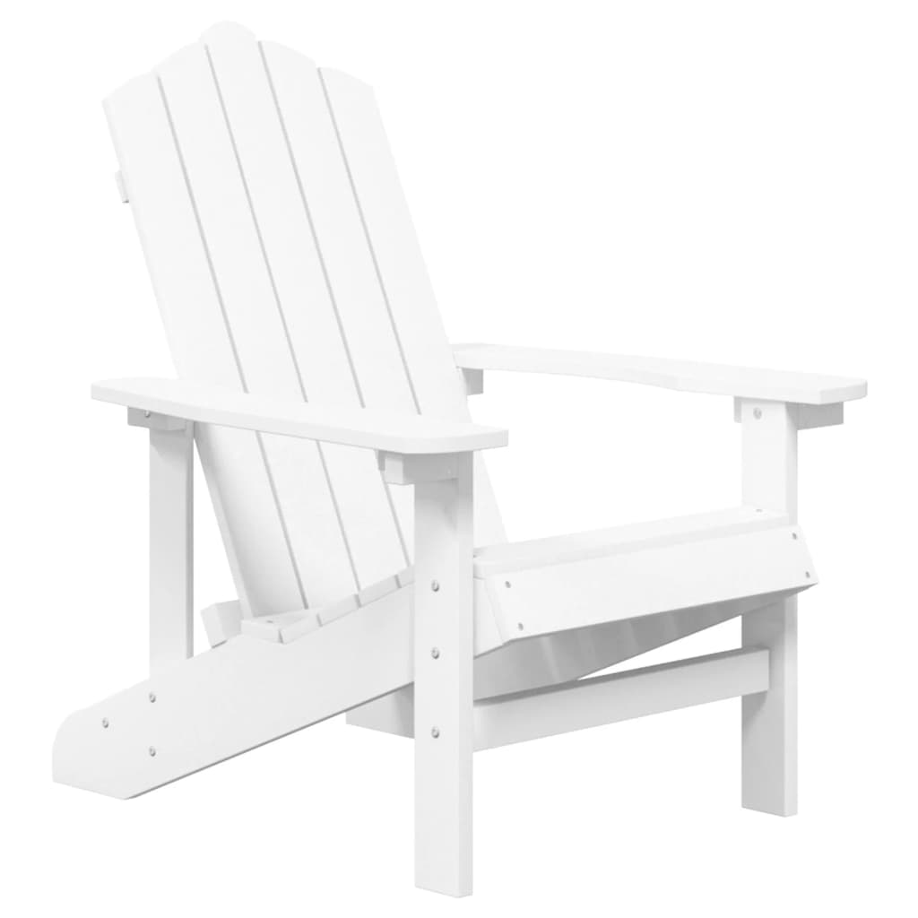 Wooden Garden Rocking Armchair Adirondack 73cm Wide - Vantage Home