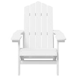 Wooden Garden Rocking Armchair Adirondack 73cm Wide - Vantage Home