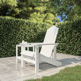 Wooden Garden Rocking Armchair Adirondack 73cm Wide - Vantage Home