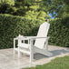 Wooden Garden Rocking Armchair Adirondack 73cm Wide - Vantage Home