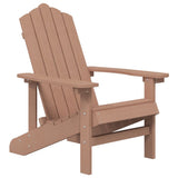 Wooden Garden Rocking Armchair Adirondack 73cm Wide - Vantage Home