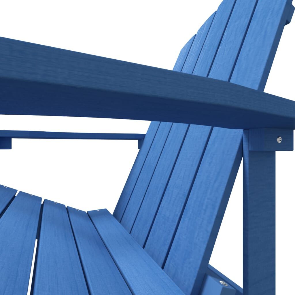 Wooden Garden Rocking Armchair Adirondack 73cm Wide - Vantage Home