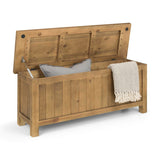 Wooden Hallway Seating Bench With Storage - Aspen