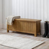 Wooden Hallway Seating Bench With Storage - Aspen