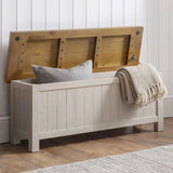 Wooden Hallway Seating Bench With Storage - Aspen