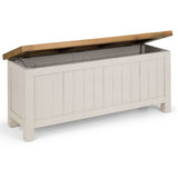 Wooden Hallway Seating Bench With Storage - Aspen