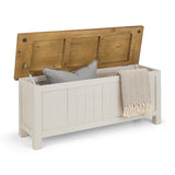 Wooden Hallway Seating Bench With Storage - Aspen
