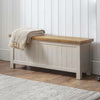 Wooden Hallway Seating Bench With Storage - Aspen