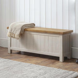 Wooden Hallway Seating Bench With Storage - Aspen