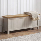 Wooden Hallway Seating Bench With Storage - Aspen