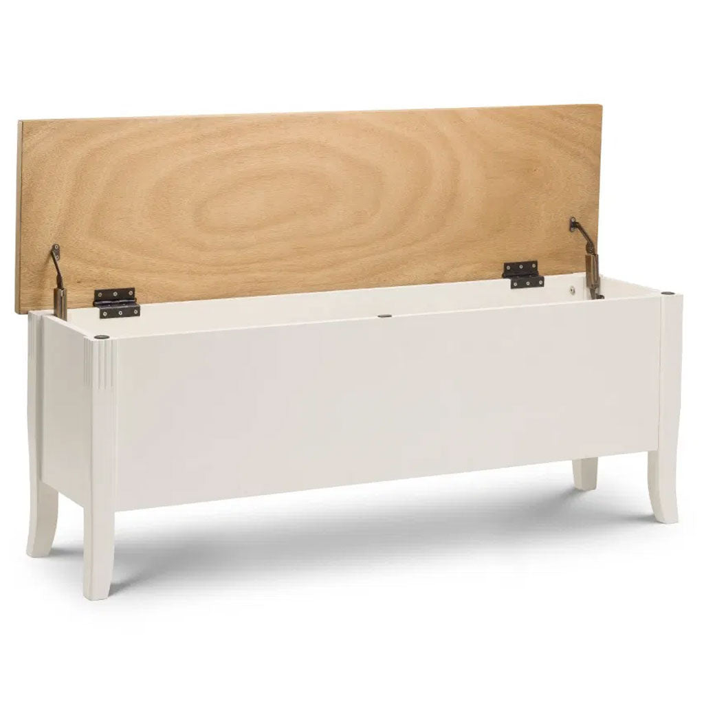 Wooden Hallway Seating Bench With Storage - Davenport