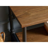 Wooden Hallway Stand With Bench - Boston