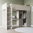 Wooden High Sleeper Bed - Jupiter