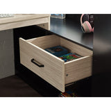 Wooden High Sleeper Bed With Gaming Desk - Blaze