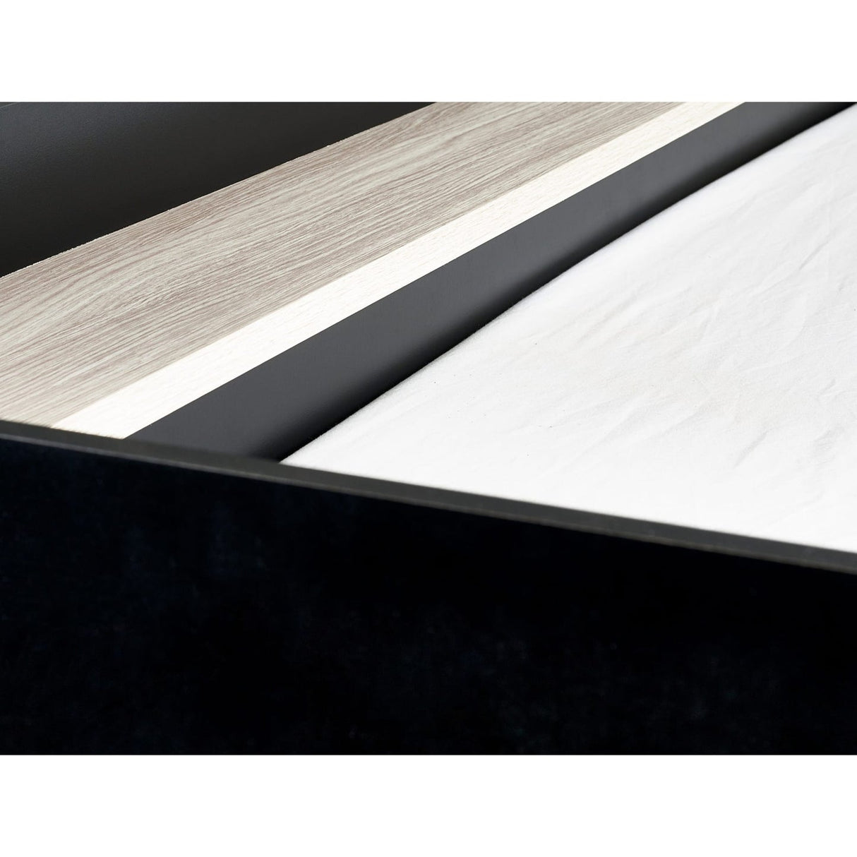 Wooden High Sleeper Bed With Gaming Desk - Blaze
