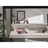 Wooden High Sleeper Bed With Gaming Desk - Blaze
