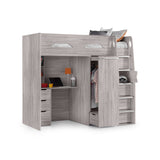 Wooden High Sleeper Bed With Ladder - Pegasus