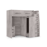 Wooden High Sleeper Bed With Ladder - Pegasus