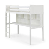 Wooden High Sleeper Bed With Ladder - Titan
