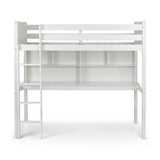 Wooden High Sleeper Bed With Ladder - Titan