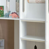 Wooden High Sleeper Bed With Ladder - Vision