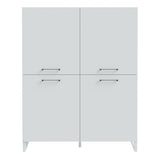 Wooden Highboard With 4 Doors - Sali