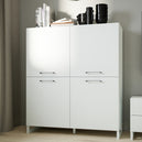 Wooden Highboard With 4 Doors - Sali