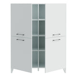 Wooden Highboard With 4 Doors - Sali