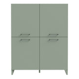 Wooden Highboard With 4 Doors - Sali