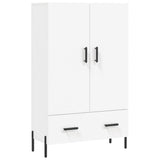 Wooden Highboard 69.5cm Wide With 2 Doors 1 Drawer - Vantage Home