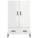 Wooden Highboard 69.5cm Wide With 2 Doors 1 Drawer - Vantage Home