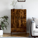 Wooden Highboard 69.5cm Wide With 2 Doors 1 Drawer - Vantage Home