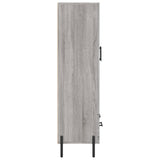 Wooden Highboard 69.5cm Wide With 2 Doors 1 Drawer - Vantage Home