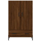 Wooden Highboard 69.5cm Wide With 2 Doors 1 Drawer - Vantage Home