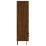 Wooden Highboard 69.5cm Wide With 2 Doors 1 Drawer - Vantage Home