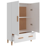 Wooden Highboard 70cm Wide With 2 Doors 1 Drawer - Vantage Home