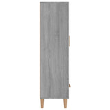 Wooden Highboard 70cm Wide With 2 Doors 1 Drawer - Vantage Home